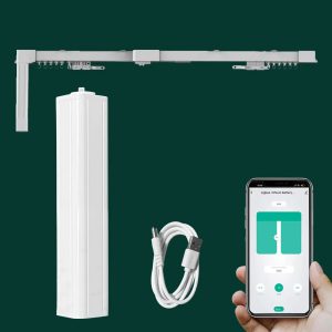 Alternative view of Bộ dụng cụ hệ thống rèm cửa điện thông minh Lifelibero tải trọng 80KG